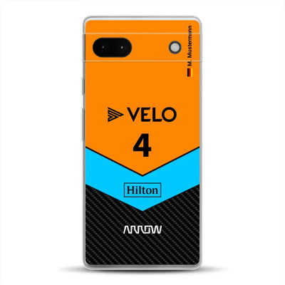 McL F1 Livery - Custodia per cellulare personalizzata per Google