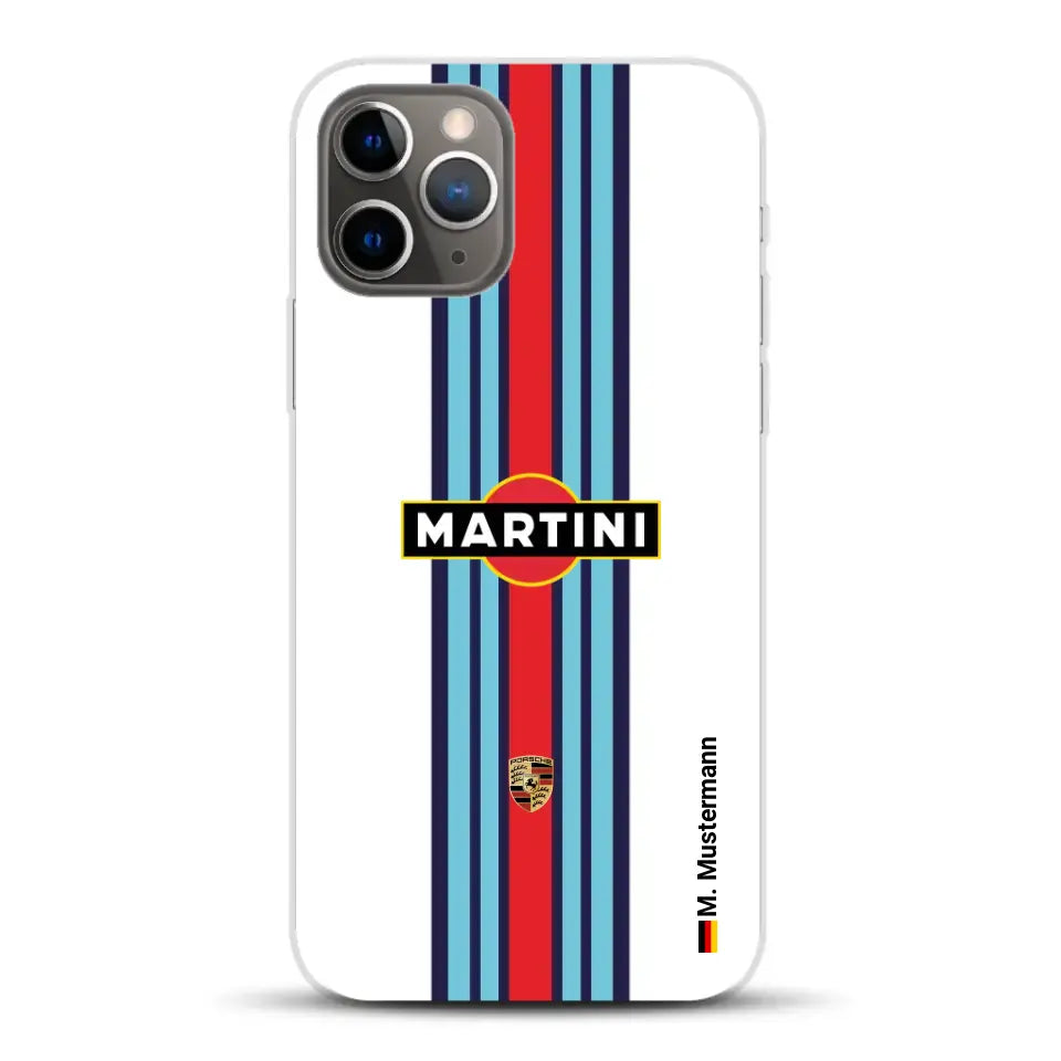 Martini Porsche Livery #1 - Custom phone case for iPhone