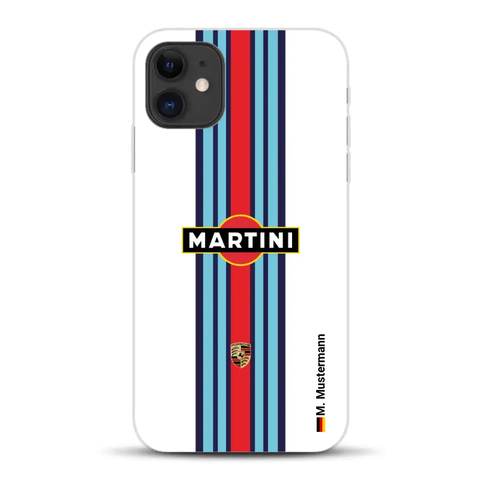 Martini Porsche Livery #1 - Custom phone case for iPhone