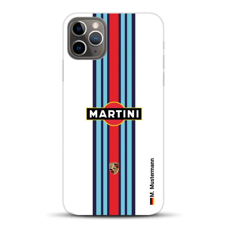 Martini Porsche Livery #1 - Custom phone case for iPhone