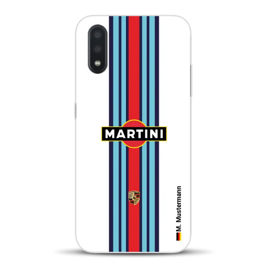 Martini Porsche Livery #1 - Individuelle Handyhülle für Samsung