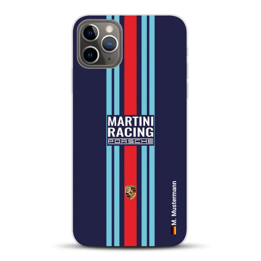 Martini Porsche Livery #2 - Individuelle Handyhülle für iPhone