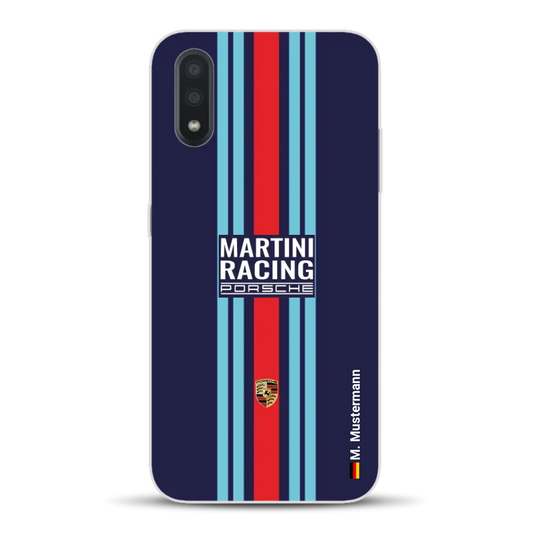 Martini Porsche Livery #2 - Individuelle Handyhülle für Samsung