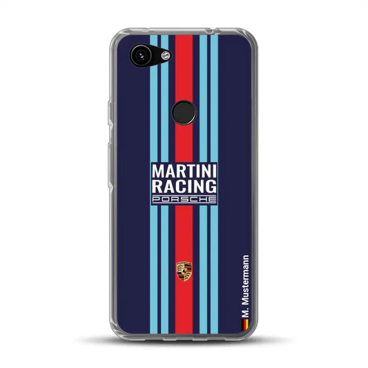 Martini Porsche Livery #2 - Custom phone case for Google