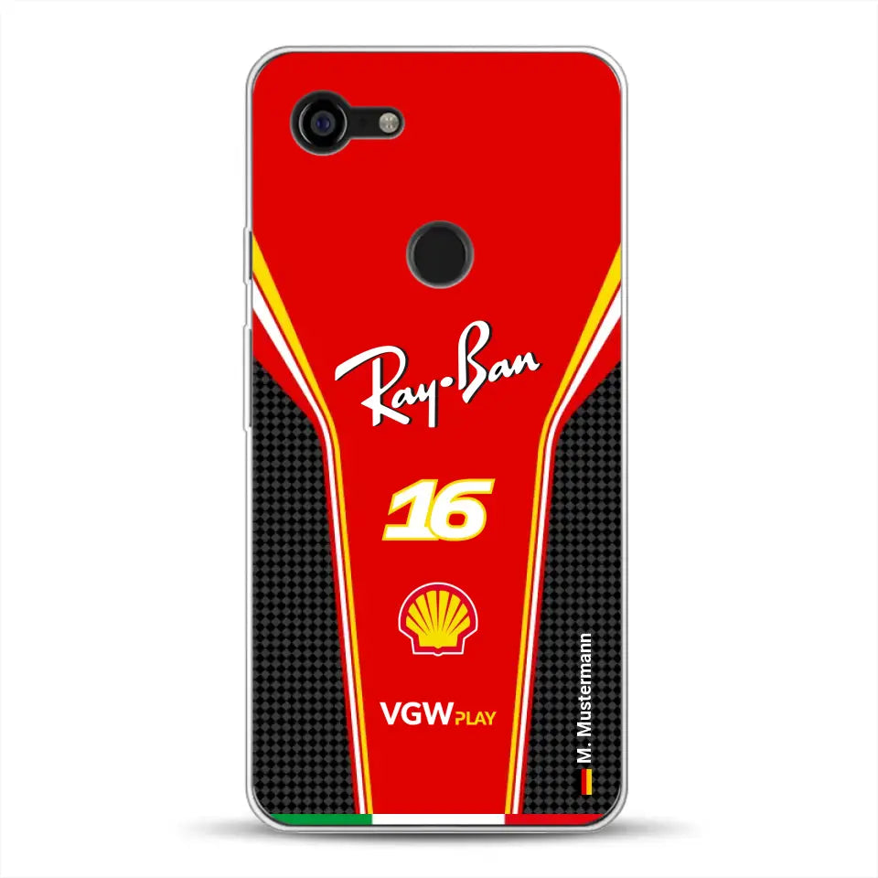 Ferrari F1 2024 Livery - Custom phone case for Google