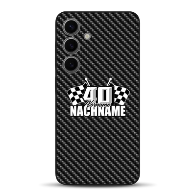 Stile carbonio #1 - Custodia per cellulare personalizzata per Samsung
