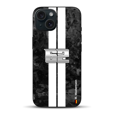 Carbon style #2 - Personnalisé coque pour iPhone