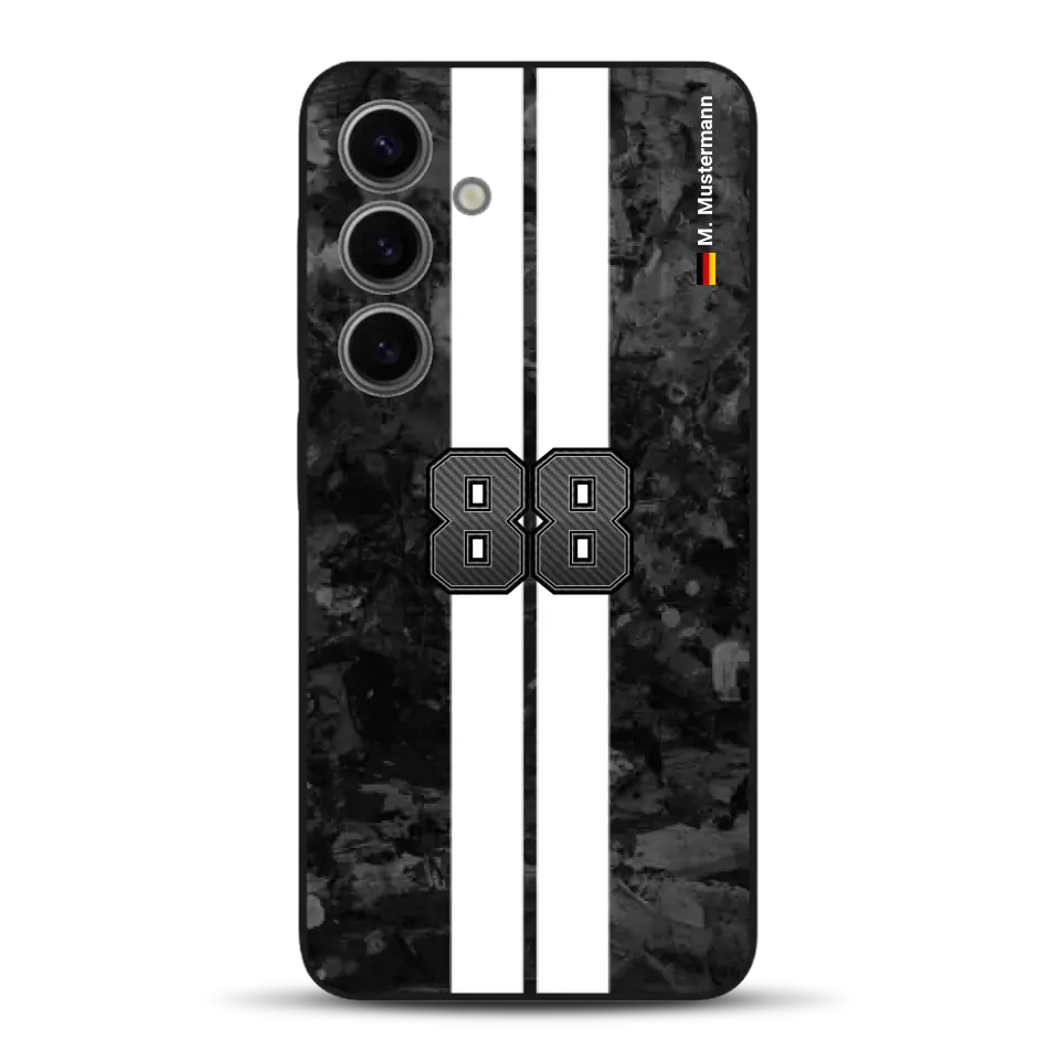 Carbon Style #2 - Individuelle Handyhülle für Samsung