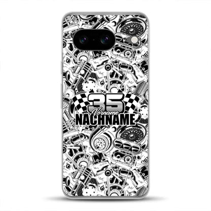 Car Parts - Custodia per cellulare personalizzata per Google