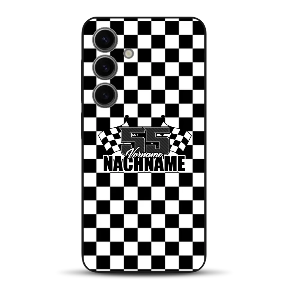 Checkered #1 - Individuelle Handyhülle für Samsung