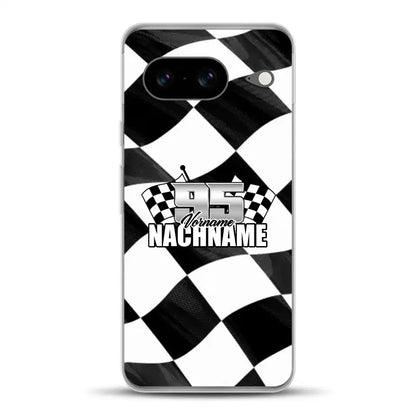 Checkered #1 - Custodia per cellulare personalizzata per Google