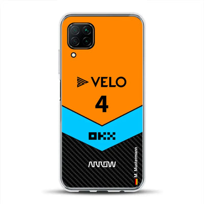 McL F1 Livery - Custodia per cellulare personalizzata per Huawei