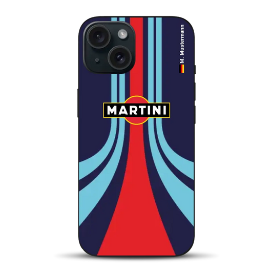 Martini Porsche Livery #2 - Individuelle Handyhülle für iPhone