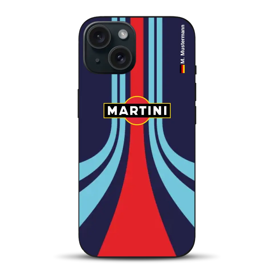 Martini Porsche Livery #2 - Personnalisé coque pour iPhone