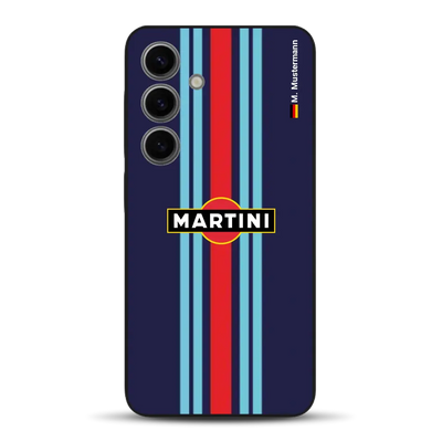 Martini Porsche Livery #2 - Custodia per cellulare personalizzata per Samsung