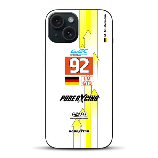 Grellino Porsche GT Livery - Individuelle Handyhülle für iPhone