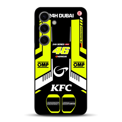 M4 GT3 #46 24h Dubai 2023 Rossi Livery - Custodia per cellulare personalizzata per Samsung
