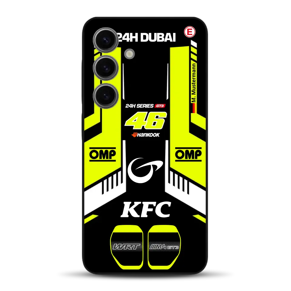 M4 GT3 #46 24h Dubai 2023 Rossi Livery - Custodia per cellulare personalizzata per Samsung