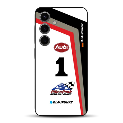 Audi Quattro S1 E2 Pikes Peak Livery - Custodia per cellulare personalizzata per Samsung