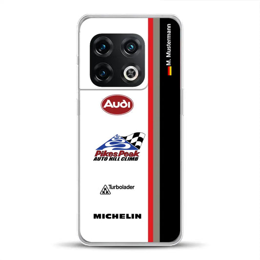 Audi Quattro S1 E2 Pikes Peak Livery - Individuelle Handyhülle für OnePlus