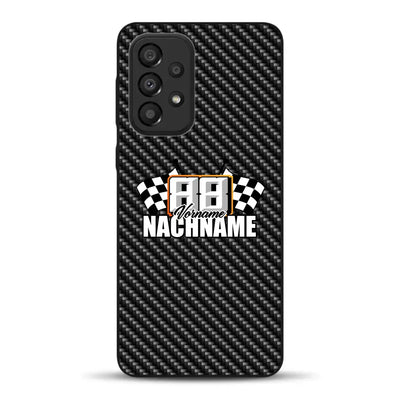 Stile carbonio #1 - Custodia per cellulare personalizzata per Samsung