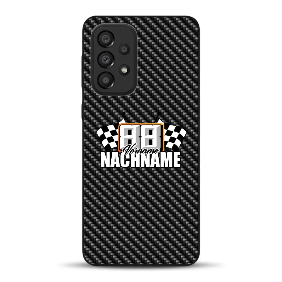 Carbon style #1 - Custom phone case for Samsung