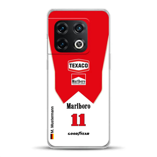 James Hunt McLaren M23 Livery - Individuelle Handyhülle für OnePlus