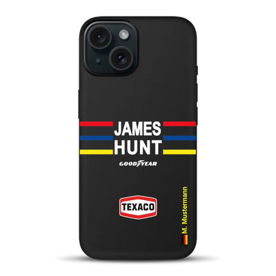 James Hunt Helm Livery - Custodia per cellulare personalizzata per iPhone