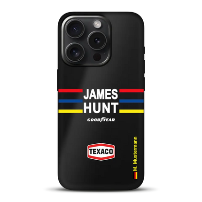 James Hunt Helm Livery - Individuelle Handyhülle für iPhone