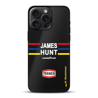 James Hunt Helm Livery - Individuelle Handyhülle für iPhone