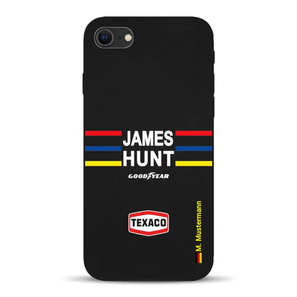 James Hunt Helm Livery - Individuelle Handyhülle für iPhone