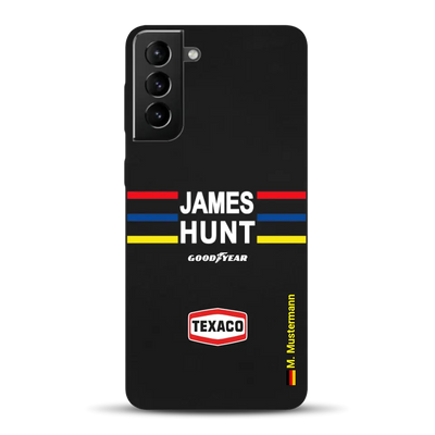 James Hunt Helm Livery - Custodia per cellulare personalizzata per Samsung