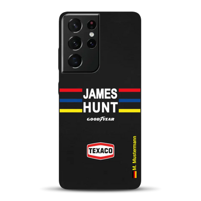 James Hunt Helm Livery - Custodia per cellulare personalizzata per Samsung