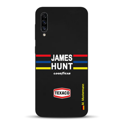 James Hunt Helm Livery - Individuelle Handyhülle für Samsung