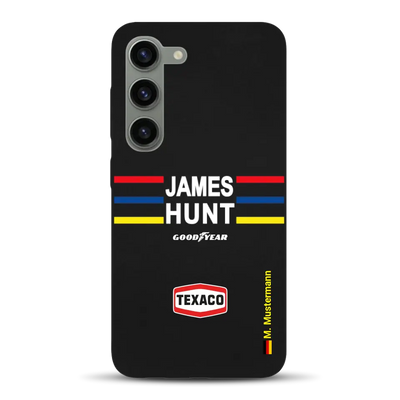 James Hunt Helm Livery - Custodia per cellulare personalizzata per Samsung