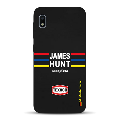 James Hunt Helm Livery - Individuelle Handyhülle für Samsung