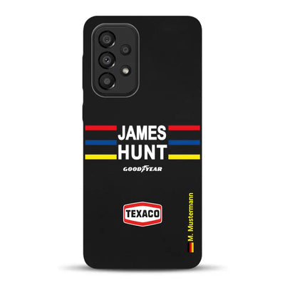 James Hunt Helm Livery - Custodia per cellulare personalizzata per Samsung