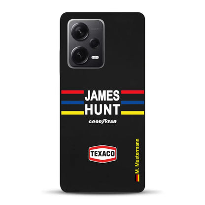 James Hunt Helm Livery - Individuelle Handyhülle für Xiaomi