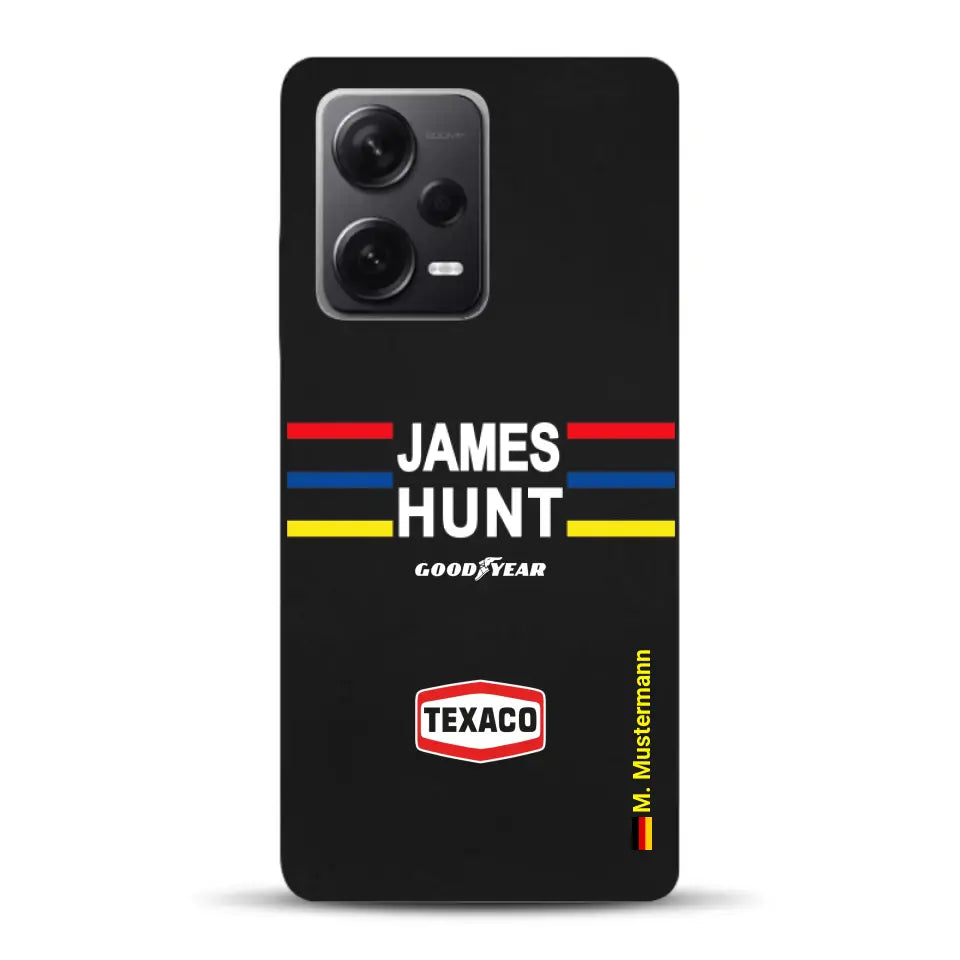 James Hunt Helm Livery - Individuelle Handyhülle für Xiaomi