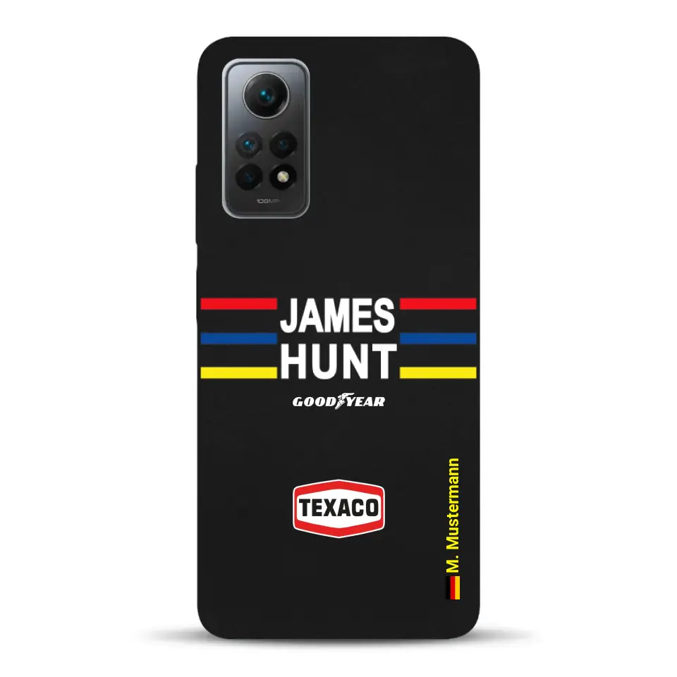 James Hunt Helm Livery - Individuelle Handyhülle für Xiaomi