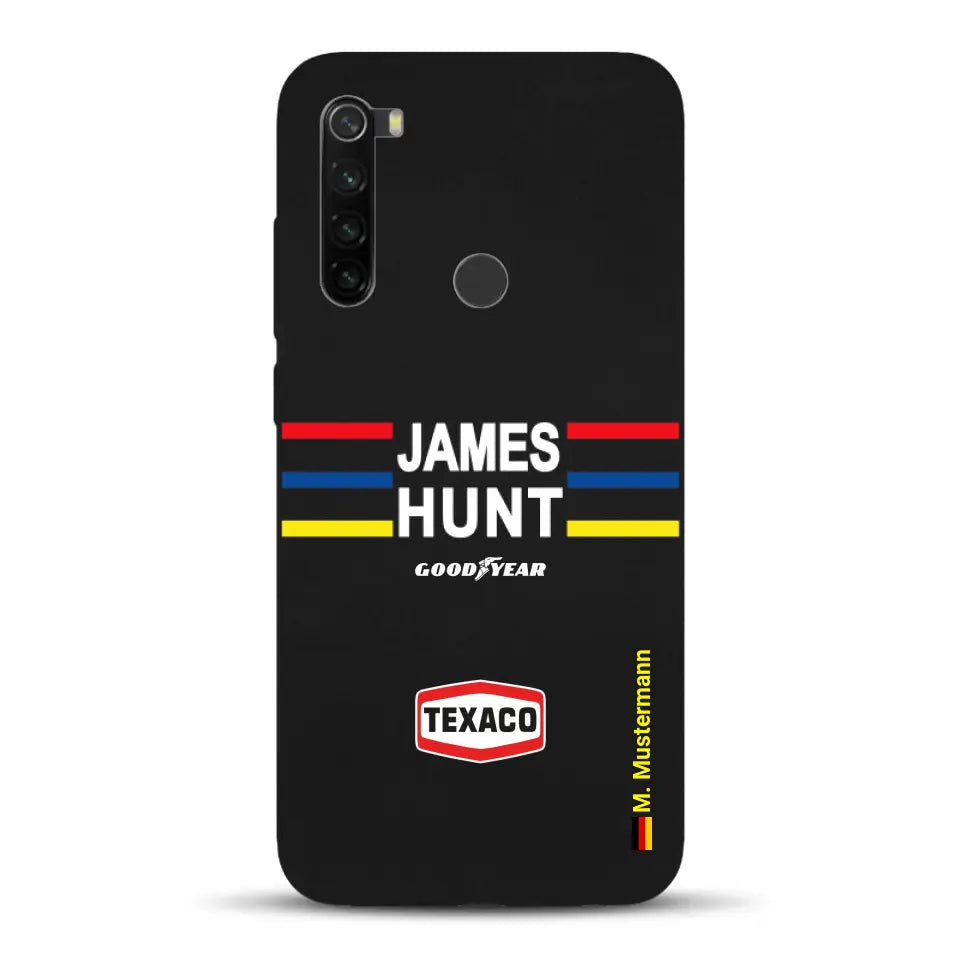 James Hunt Helm Livery - Individuelle Handyhülle für Xiaomi