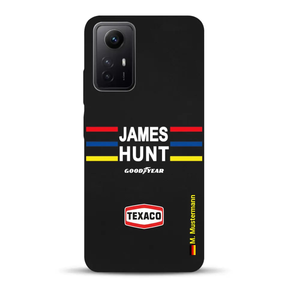 James Hunt Helm Livery - Individuelle Handyhülle für Xiaomi