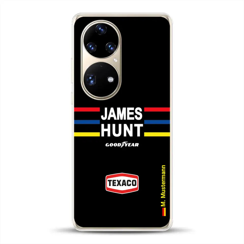James Hunt Helm Livery - Custodia per cellulare personalizzata per Huawei