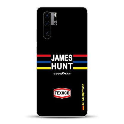 James Hunt Helm Livery - Individuelle Handyhülle für Huawei