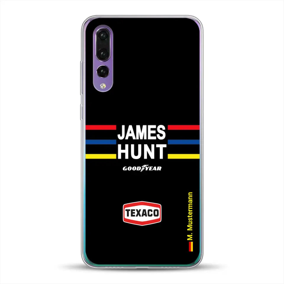 James Hunt Helm Livery - Custodia per cellulare personalizzata per Huawei