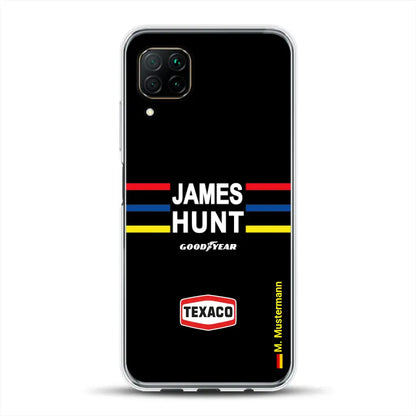 James Hunt Helm Livery - Custodia per cellulare personalizzata per Huawei