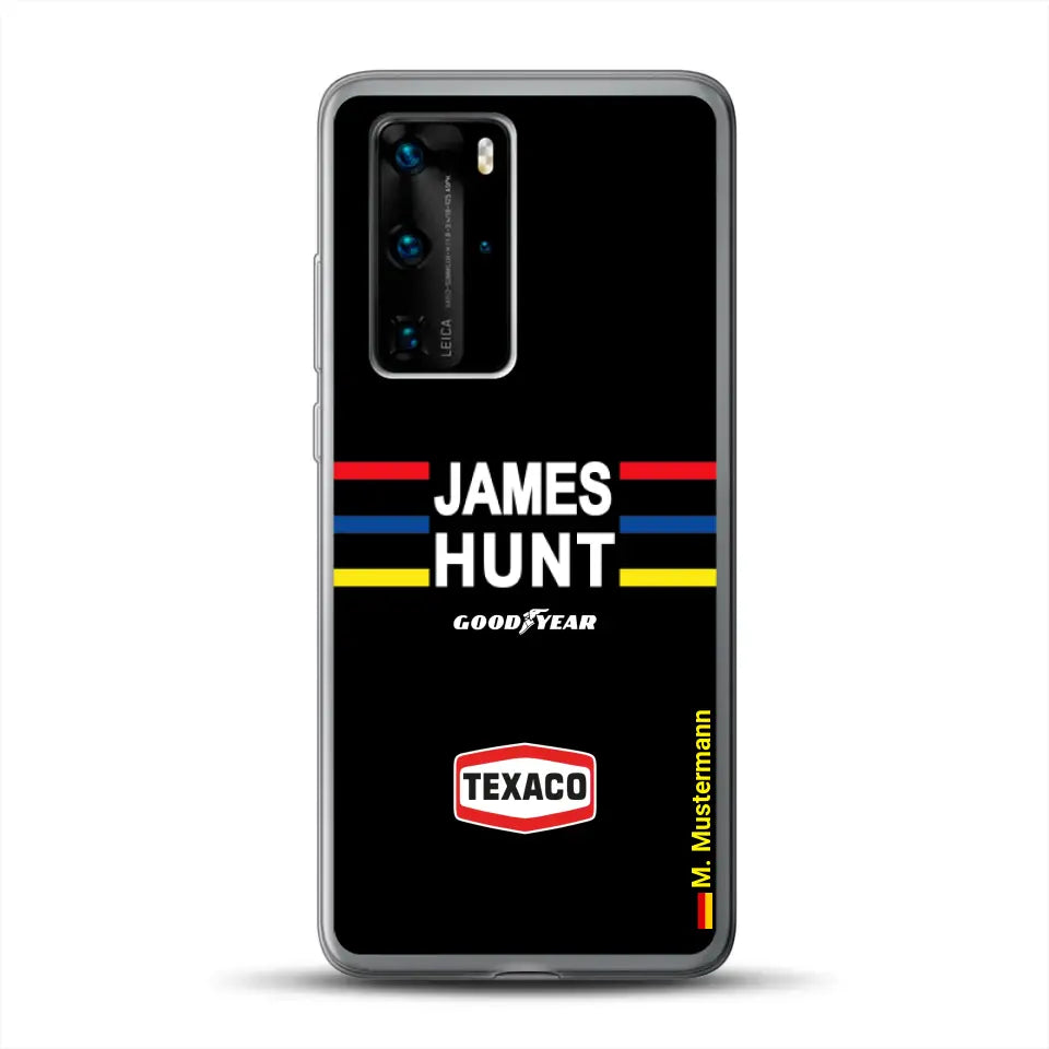 James Hunt Helm Livery - Custodia per cellulare personalizzata per Huawei