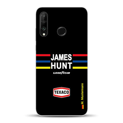 James Hunt Helm Livery - Individuelle Handyhülle für Huawei