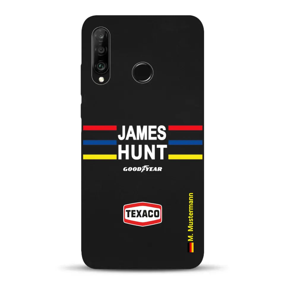 James Hunt Helm Livery - Custodia per cellulare personalizzata per Huawei