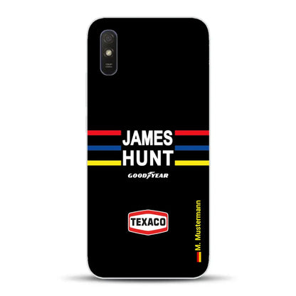 James Hunt Helm Livery - Individuelle Handyhülle für Xiaomi